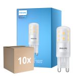 Fordelspakke 10x Philips CorePro LED Capsule G9 Matt 3.7W 470lm - 830 Varm Hvid | Erstatter 40W