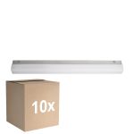 Fordelspakke 10x Ledvance LED Lysrender Firkant 14W 1250lm - 930-940 CCT | 60cm - Bedste Farvegengivelse