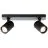 Brilliant Marty Loftlampe Aluminium Sandet Sort 10W 700lm - 830 Varm Hvid | Inkl. 2x GU10