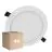 Fordelspakke 4x Ledvance Downlight Slim Alu Hvid 16W 1600lm 90D - 830 Varm Hvid | Udsnit 175mm - IP44 