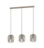 Eglo Pendel Lampe Romazzina Stål Slebet | IP20 - Egnet til 3x E27 