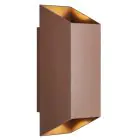 Nordlux Nico Vægbelysning Aluminium Rusten Up & Down | IP54 - Egnet til 2x GU10